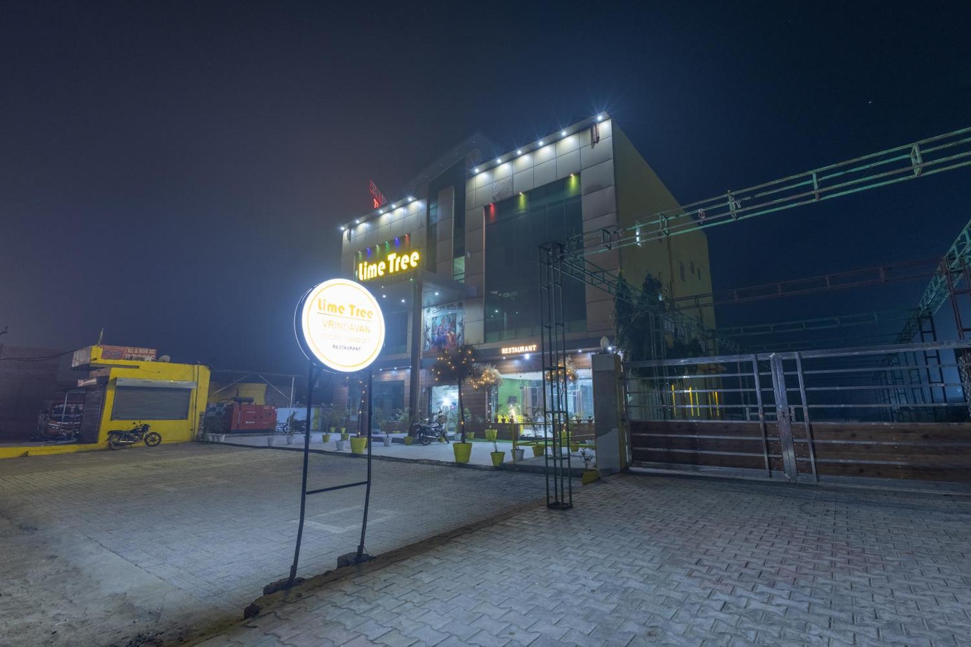 Lime Tree Hotel And Banquet Vrindāvan Exteriör bild