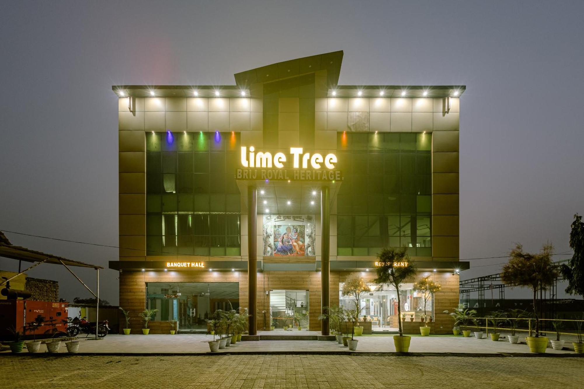 Lime Tree Hotel And Banquet Vrindāvan Exteriör bild